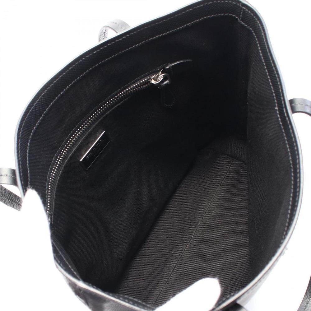 PRADA Black Leather Tote Bag - Picture 4 of 7